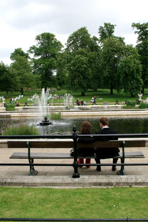 If parks have personalities Kensington Gardens, envisioned by three queens (Mary, Anne and Caroline), birthplace of another (Victoria) and… Cottage Names, London Pride, Hillside Garden, Kensington Gardens, Street Portrait, Covered Pergola, American Poets, London Street, Pre Wedding Photoshoot