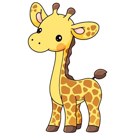 Chibi Giraffe, Animated Giraffe, Cute Chibi, Free Png, Royalty Free, Clip Art, Art