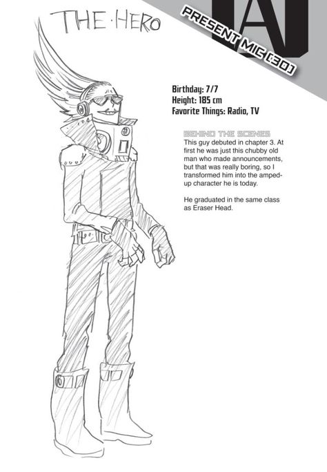 Character Bio, Present Mic, Boku No Academia, Art Manga, Character Profile, Hero Costumes, My Hero Academia Memes, Buko No Hero Academia, Character Sheet