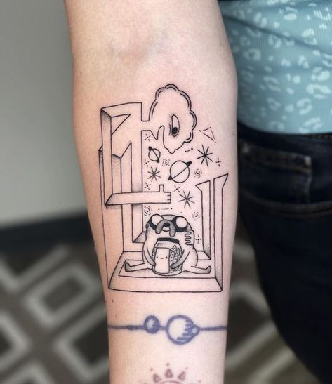 Cross Knife, Tattoo Universe, Adventure Time Tattoo, Knife Tattoo, Funky Tattoos, Cute Little Tattoos, Tattoo Design Book, Line Work Tattoo, Dot Work Tattoo