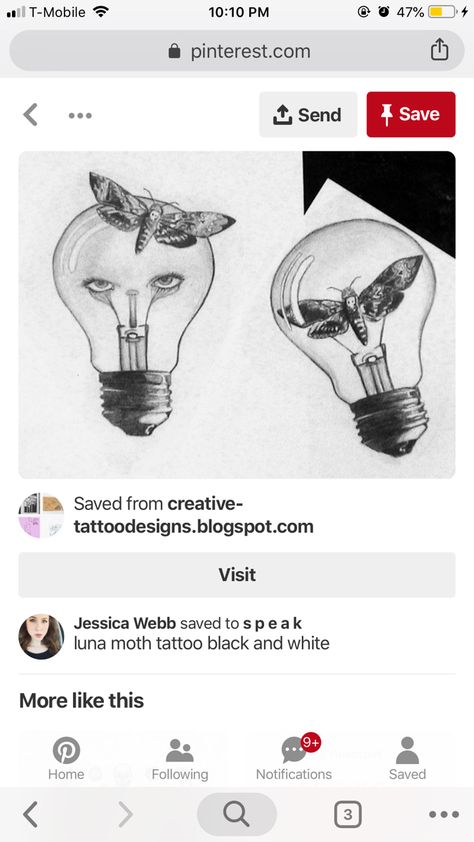 Lightbulb Tattoo, Light Bulb Drawing, Moth Tattoo Design, Light Tattoo, A Level Art Sketchbook, Santa Monica Blvd, Moth Tattoo, Gorgeous Tattoos, Bad Tattoos