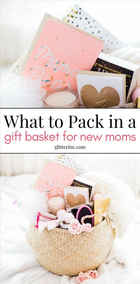 Create a thoughtful postpartum gift basket or a DIY new mom gift basket with this guide on how to make a perfect new mom survival kit. These mom care package ideas include the essentials for recovery and relaxation. Learn what to include in gift baskets for postpartum to give the best gifts for a new mom. New Baby Gift Basket For Mom, Survival Basket, Postpartum Gift Basket, Gifts For A New Mom, New Mom Survival Kit, Mom Care Package, Postpartum Gift, Mom Survival Kit, Care Package Ideas