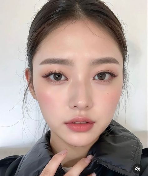 Asian Makeup Looks, Soft Makeup Looks, Korean Eye Makeup, Ethereal Makeup, Asian Eye Makeup, Glowing Makeup, Soft Makeup, Makeup Looks Tutorial, Makeup Makeover