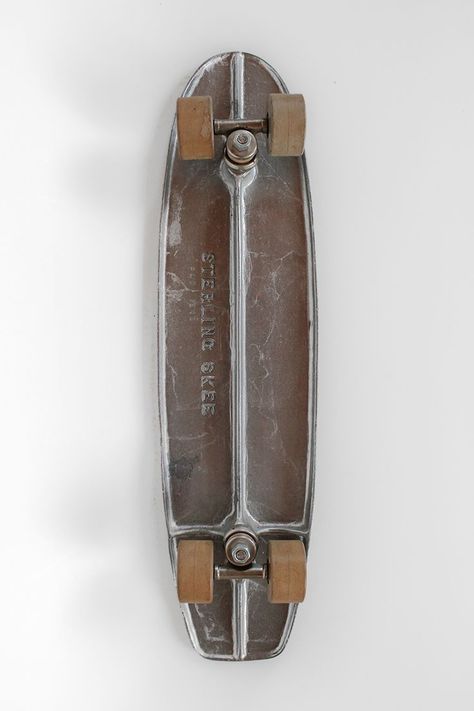 Skateboard_c.1960s Backyard Ramp, Old Skateboard, Vintage Skateboarding, Skate Bord, Long Boarding, Skateboard Gear, Roller Skate Wheels, Old School Skateboards, Penny Skateboard