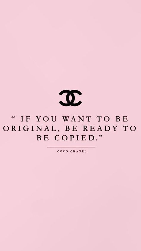 coco chanel • iphone wallpaper • lockscreen wallpaper Chanel Wallpapers, Chanel Quotes, Citation Rap, Motiverende Quotes, Fashion Wallpaper, Yoga Photography, Be Original, Morning Yoga, Be Ready