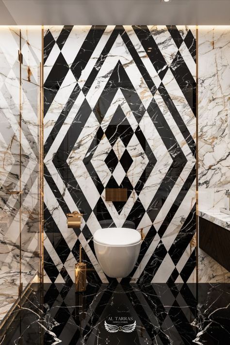 Different bathroom design style to get inspired! Large Bathroom Mirrors, Bathroom Mirror Storage, Luxury Toilet, Wc Design, Modern Luxury Bathroom, Washroom Design, Bathroom Mirror Lights, Luxury Marble, Bathroom Design Decor