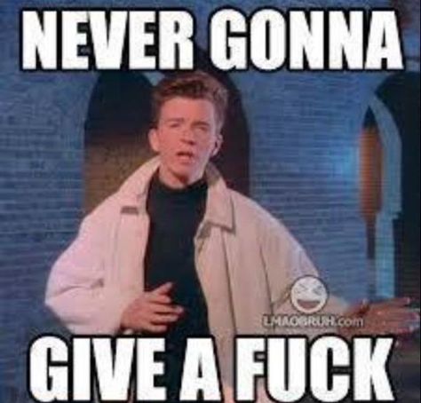 Never gonna give a f* Rick Rolled, They See Me Rollin, Funny Commercials, Rick Astley, Internet Memes, Never Gonna, Bones Funny, Best Memes, Reaction Pictures