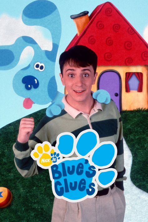 Steve Blues Clues, Big Blue House, Sonny Boy, Blue's Clues And You, Nostalgic Pictures, Blue's Clues, Blue’s Clues, Kids Tv Shows, 90s Cartoons