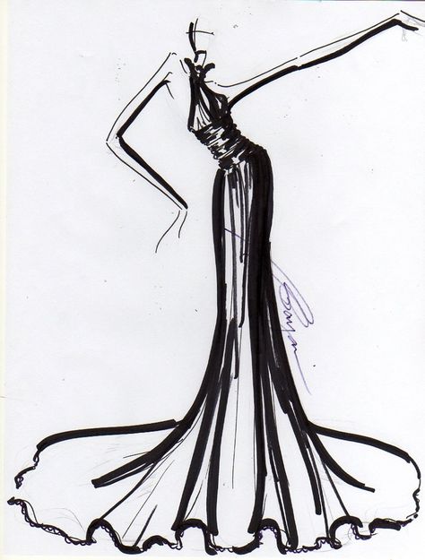 Black And White Fashion Illustration, Ink Fashion Illustration, Black Markers, Silhouette Mode, Paris Artwork, Croquis Fashion, Fashion Design Classes, Fashion Model Sketch, Fashion Design Drawing