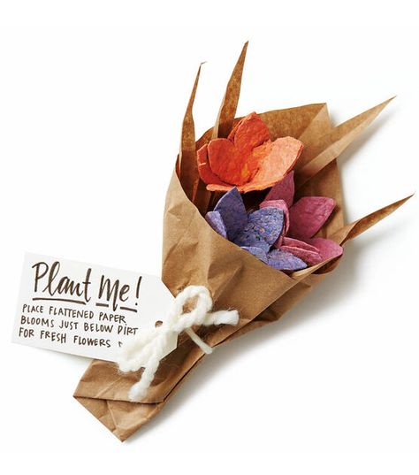 Seed Paper Bouquet Seed Paper Favors, Scrapbook Tools, Flower Seed Paper, Seeds Gifts, Paper Craft Tools, Kids Market, Plantable Seed Paper, Viking Sewing, Paper Bouquet