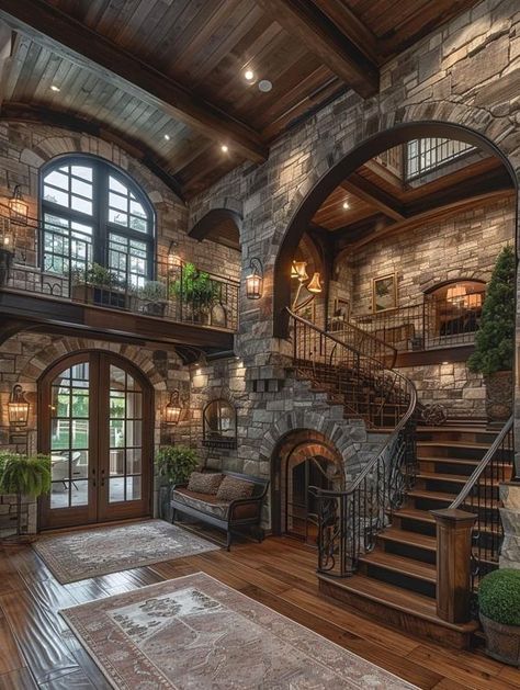 Beautiful Mansion, Cabin Mansion, Pure Country, Smelling Good, Dream Life House, Country Lifestyle, Rustic Home Design, Castle House, Dream House Rooms