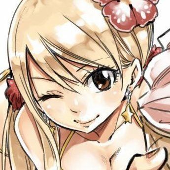 Fyt | Lucy Heartfilia icon | Fairy tail Fairy Tail, Blonde Hair, Blonde, Hair, Anime, Pink