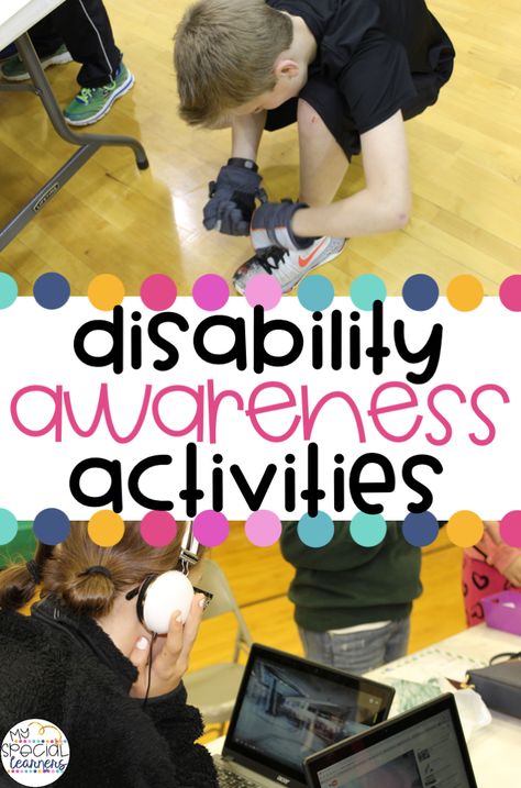 Developmental Disabilities Awareness Activities, Teaching Inclusion Activities, Preschool Disabilities Activities, Inclusion Activities For Preschoolers, Activities For Learning Disabilities, Special Needs Classroom Activities, Inclusion Week Activities, Neurodiversity Activities, Inclusion Activities For Kids