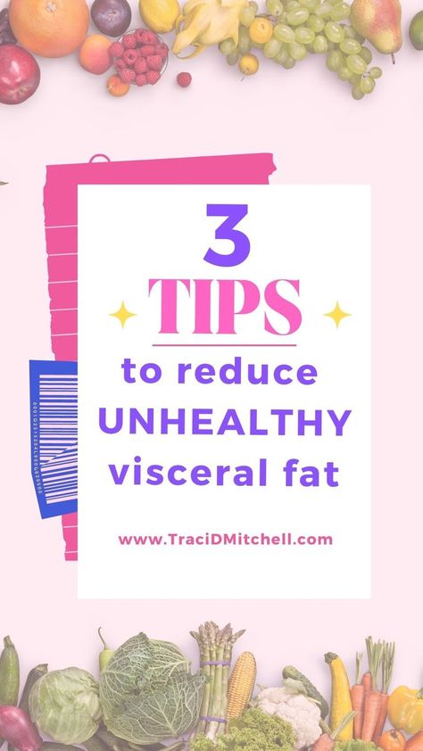 Usually it's the simplest changes that make the biggest difference. Use these 3 tips to shed unhealthy visceral belly fat to improe your overall health. It's so much easier than you think. Visceral Fat Loss, Visceral Fat, Reduce Body Fat, Fat Loss Diet, Overall Health, Small Changes, Boost Your Metabolism, Fat Burning Foods, Burn Belly Fat