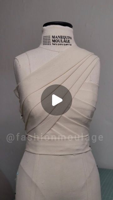 Fashion Moulage, Moulage Draping, Draping Ideas, Instagram Tutorial, May 7, Couture, On Instagram, Quick Saves, Instagram