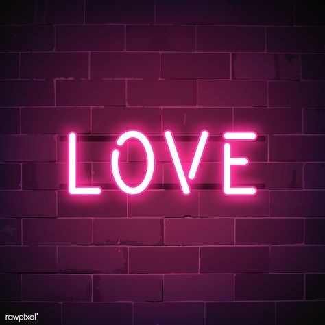 Love is all around neon sign vector | free image by rawpixel.com / NingZk V. Photographie Indie, Pregnancy Gender, Twin Flame Reading, Pink Neon Sign, Neon Quotes, Neon Words, Neon Aesthetic, Neon Wallpaper, I Pick