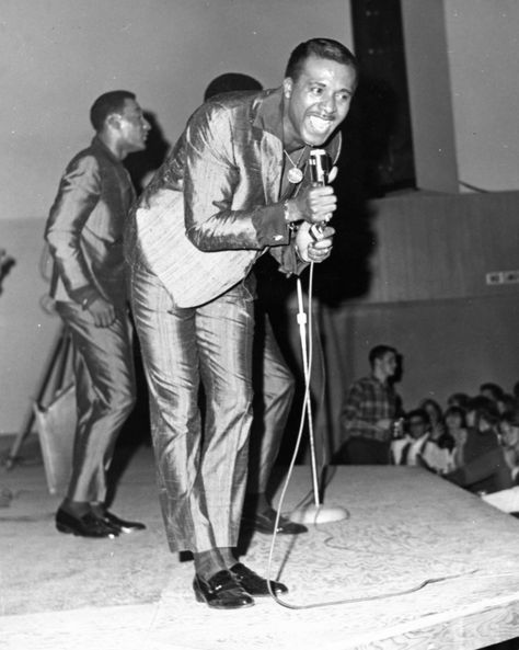 Lead singer of The Four Tops, Levi Stubbs was a natural baritone. His vocal parts, however, were written for tenor, forcing him to push his voice to its limits. The results are some of the most urgent, heart-wrenching performances on record, giving hits like "Baby I Need Your Lovin," "Reach Out I'll Be There," and "Bernadette" their vitality and passion. Although he was clearly the focus of the group, he refused star billing (Levi Stubbs and The Four Tops) and resisted offers for a solo career. The Four Tops, Tamla Motown, Soul Artists, Four Tops, R&b Music, Soul Funk, His Voice, Northern Soul, Music Images