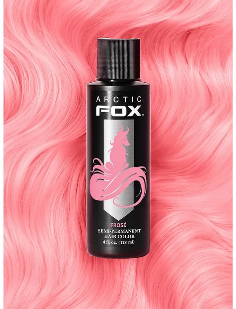 Pastel Pink Hair Dye, Artic Fox Hair, Fox Hair Dye, Fox Hair Color, Hair Levels, Pink Hair Dye, Fox Hair, Arctic Fox Hair Color, Semi Permanent Hair Dye