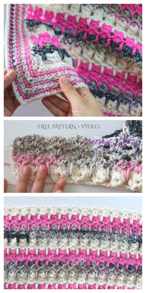 Cat Stitch Blanket Free Crochet Pattern + Video - DIY Magazine Cat Stitch Crochet Pattern Free, Cat Crochet Stitch Pattern Free, Cat Pattern Blanket, Crochet Cat Pattern Blanket, Cat Stitch Crochet Blanket, Crochet Pet Blanket Pattern, Cat Crochet Blanket Pattern Free, Crochet Cat Stitch Blanket, Cat Stitch Pattern