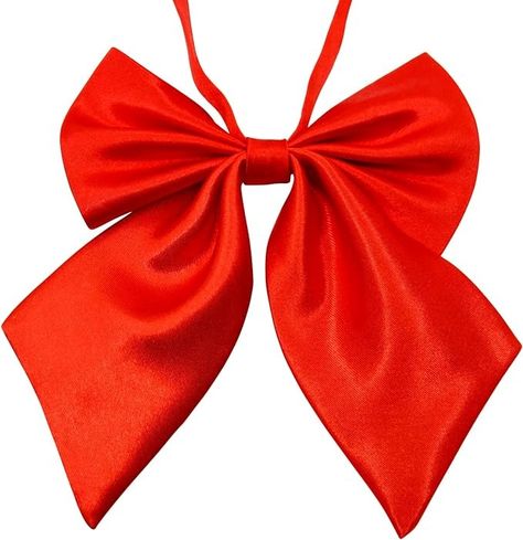 Mantieqingway Adjustable Pre-tied Bow Tie for Girls Uniform Solid Color Red Bowties for Women Ties at Amazon Men’s Clothing store Red Bowtie, Ren Fair, Red Bow Tie, Women Ties, Pre Tied Bow Tie, Neck Bow, Girls Uniforms, Bow Ties, Bow Tie