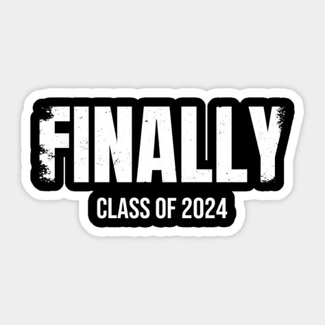 Celebrate the culmination of your hard work and determination with our "Finally - Class of 2024" t-shirt or sweatshirt. It's a proud and accomplishment-oriented design that marks the end of an era and the beginning of exciting new opportunities. Seniors... wear this triumphant clothing design during your last year of high school to show the world that you've made it through 12 years of learning, growth, and bittersweet memories, and are ready to take on the future with pride. -- Choose from our High School Senior Year, Last Year Of High School, Bittersweet Memories, Senior Year Of High School, The End Of An Era, End Of An Era, Class Of 2024, High School Senior, Clothing Design