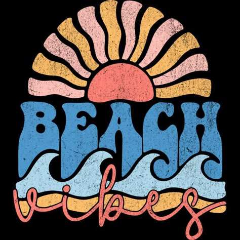 Beach Vibes T-Shirt: Boho Sun and Waves Design is a Men's T-Shirt designed by DesignedByMarty to illustrate your life and is available at Design By Humans Hangout Ideas, Kaos Oblong, Hippie Quotes, Waves Design, Boho Sun, Artist Branding, Danang, Popular Artists, Art Contest