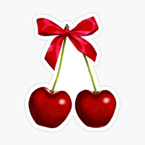 Get my art printed on awesome products. Support me at Redbubble #RBandME: https://www.redbubble.com/i/sticker/Charming-Cherries-Hand-Drawn-Watercolor-Art-by-ChateauMargot/161737065.EJUG5?asc=u Fashion Portfolio, Sticker Art, Print Stickers, Cute Stickers, Watercolor Art, Hand Drawn, My Art, Awesome Products, Cherry