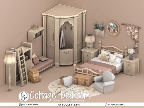 Furnitures – Syboulette Custom Content for The Sims 4 Sims 4 Pack, The Sims 4 Pack, Sims 4 Cottage, Sims 4 Beds, Mods Sims 4, Furniture Cc, Mod Furniture, Muebles Sims 4 Cc, Sims Packs