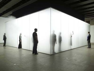 Blind Light, 2007, all images courtesy of the artist and Jay Jopling/White Cube, London, all photos (except Event Horizon): © Stephen White In his first major UK solo exhibition, at the Hayward Gallery, Antony Gormley has colonised the building, literally. Hayward Gallery, Antony Gormley, Tate Gallery, Light Sculpture, Foto Art, Museum Of Contemporary Art, Exhibition Space, Sculpture Installation, Light Installation