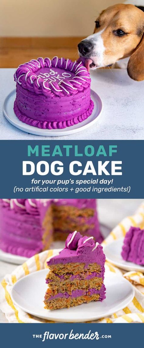 Meatloaf Cake For Dogs, Meat Dog Cake, Dog Birthday Cake Meat, Dog's Birthday Cake, Meatloaf Dog Cake, Dog Birthday Cake Ideas Pets, How To Make Cake For Dogs, Puppy Cake Recipe, Meat Cake For Dogs