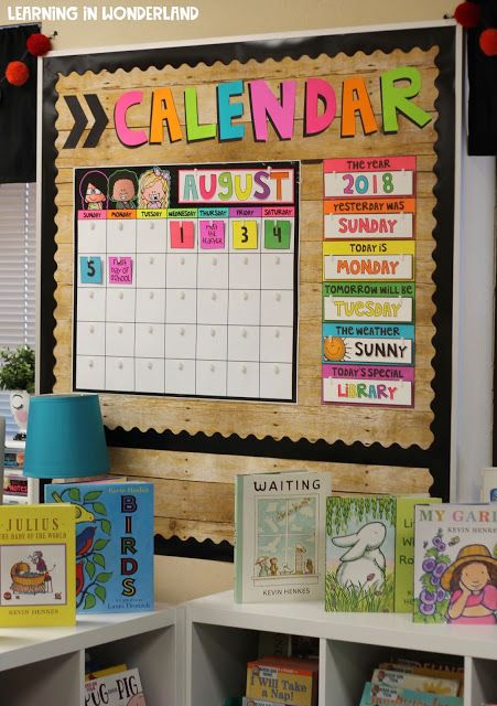 Learning in Wonderland Classroom Tour 2018-2019 | Learning In Wonderland Kindergarten Classroom Setup, Decoration Classroom, Diy Classroom Decorations, Kindergarten Classroom Decor, Classroom Tour, Elementary Classroom Decor, Classroom Calendar, Classroom Organisation, Teaching Inspiration