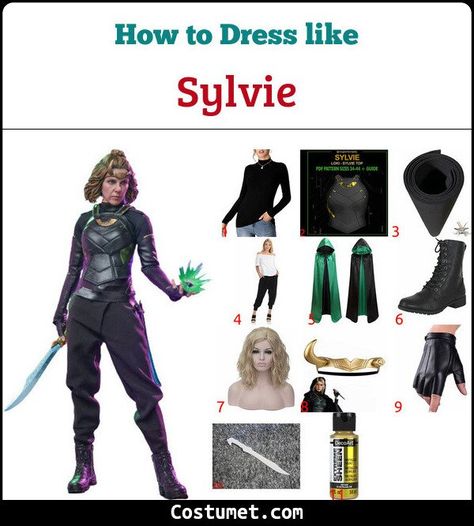 Sylvie Loki Cosplay Diy, Sylvie Cosplay Loki, Diy Sylvie Costume, Loki Cosplay Diy, Sylvie Loki Costume, Loki Halloween Costume Women, Sylvie Outfit, Sylvie Costume, Sylvie Cosplay