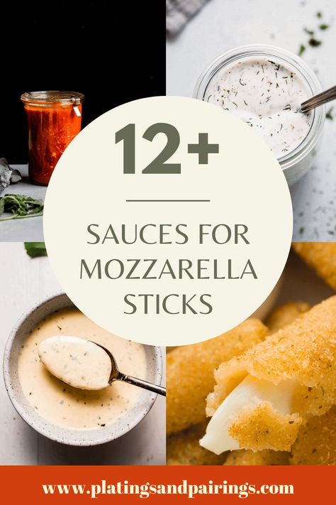 12+ BEST Dipping Sauces for Mozzarella Sticks Mozzarella Stick Dipping Sauce, Dip For Mozzarella Sticks, Cheese Stick Dipping Sauce, Cheese Curd Dipping Sauce, Mozzarella Sticks Dipping Sauce, Dipping Sauce For Mozzarella Sticks, Italian Dipping Sauce, Sauce For Mozzarella Sticks, Best Dipping Sauces