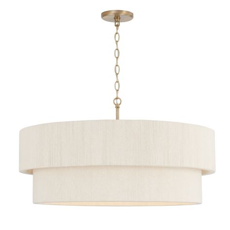 Mid. Chandeliers - Drum Shade | Urban Lights Capital Lighting Fixture, Large Pendant Lighting, Small Chandelier, Capital Lighting, Single Pendant Lighting, Mini Chandelier, Home Ceiling, Lighting Store, Designer Style