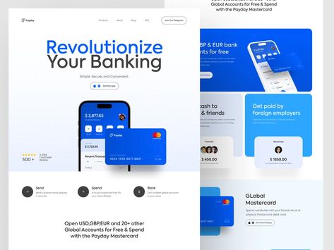 Online Banking Design, Payment Website Design, Loan Website Design, Trustworthy Branding, Bank Website Design, Email Design Inspiration Creative, App Website Design, Bank Website, Web Banking