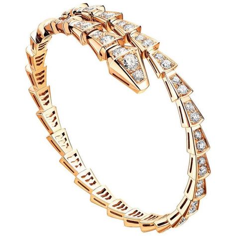 Bvlgari Serpenti Bracelet, Power Of Seduction, Rose Gold Diamond Bracelet, Bvlgari Bracelet, Serpent Jewelry, Bulgari Jewelry, Bvlgari Jewelry, The Bling Ring, Bvlgari Serpenti