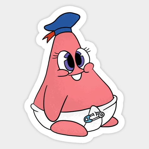 Patrick Sticker, Sticker Spongebob, Spongebob And Patrick, Graduation Stickers, New Sticker, Spongebob Squarepants, Hard Hats, Car Windows, Funny Stickers