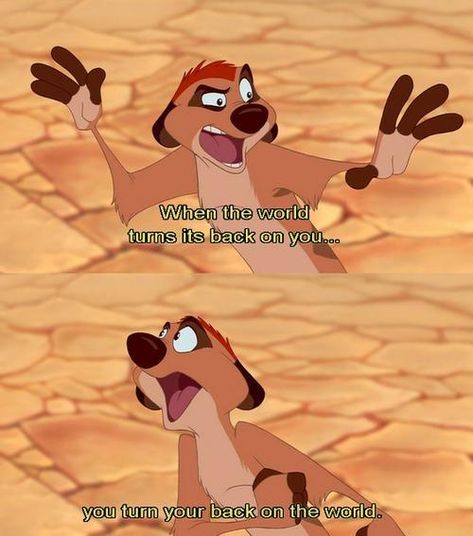 Timon Lion King Quotes, هاكونا ماتاتا, Lion King Movie, Il Re Leone, King Quotes, Funny Disney Memes, Disney Jokes, Disney Lion King, Quotes Disney