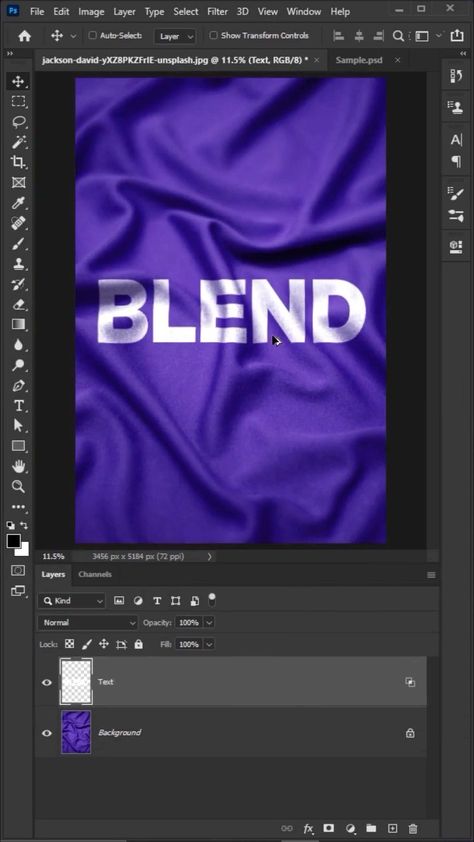 designnow__ on Instagram: Quick tutorial for blending in Photoshop Follow @designnow__ Credit: @nscreation29 — #design #designinspiration #designer… Photoshop Tutorial Text, Social Media Campaign Design, Text Tutorial, Photoshop Lessons, Adobe Tutorials, Photoshop Text, Text Background, Social Media Campaign, Photoshop Tips