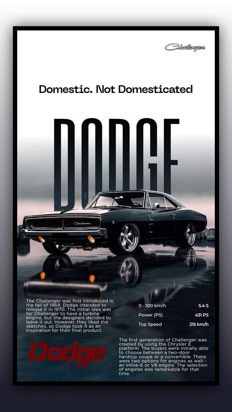 Dodge Challenger Poster, Cool Car Posters, Cars Poster Design, Dodge Poster, Car Design Poster, Car Poster Design Graphics, Car Graphic Design, Car Poster Design, Cars Poster