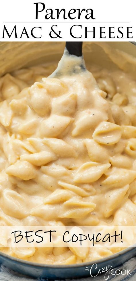 Panera Mac And Cheese Recipe, Panera Mac And Cheese, Best Mac And Cheese Recipe, Panera Recipes, Mac And Cheese Sauce, Best Mac N Cheese Recipe, Best Mac And Cheese, Best Mac, Copykat Recipes