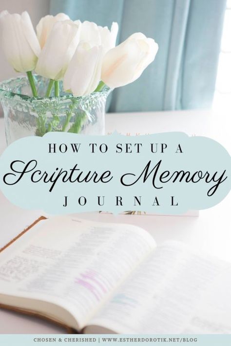 Watch this video to set up a Scripture memory journal and learn three ways to use it to infuse God's word in your daily life and prayers. How to memorize Scripture | How to make memorizing Bible verse easier | Bible Study and prayer tips | Prayer strategies | #bibleversejournal #bibleverse #prayerstrategy Memorizing Scripture For Women, How To Memorize Scripture, Ways To Memorize Scripture, Bybel Studie, Bible 101, Verses To Memorize, Acts 12, Easy Bible Study, Bible Memorization