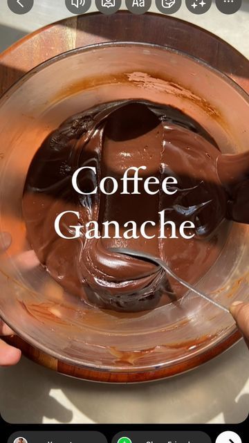 Coffee Ganache Filling, Coffee Ganache Recipe, Butter Ganache Recipe, Chocolate Coffee Ganache, Espresso Ganache, Ganache Recipes, Coffee Ganache, Chocolate Ganache Recipe, Cake Filling Recipes