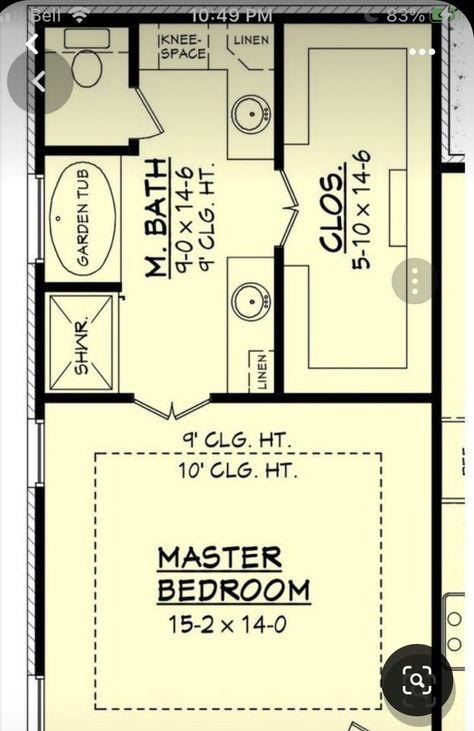 Master Bath With Closet, Small Master Suite Layout, Master Suite Layout With Sitting Area, Master Suite Addition Plans, Small Master Suite, Master Suite Floor Plans, Master Suite Plans, Ensuite Layout, Suite Layout