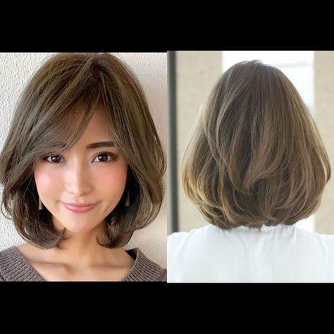 Asian Short Hair, Hair Inspiration Short, Short Hair Trends, Medium Short Hair, Shot Hair Styles, Peinados Fáciles Para Cabello Corto, Haircuts For Medium Hair, Haircuts Straight Hair, Penteado Cabelo Curto