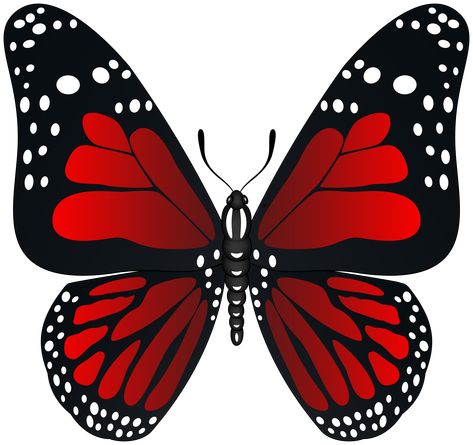 Red Butterfly Icon, Beautiful Butterfly Images, Butterfly Icon, Happy Birthday Png, Plastic Bottle Flowers, Butterfly Art Painting, Halloween Clips, Neck Tattoo For Guys, Beaded Spiders