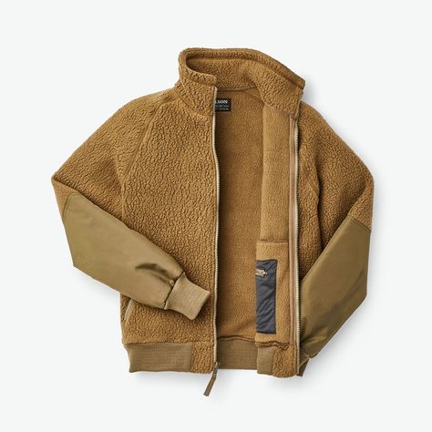 Sherpa Fleece Jacket Mens Fleece Jacket, Outdoor Coats, Mens Sherpa, Pinterest Outfits, Sherpa Jacket, Mens Fleece, Sherpa Fleece, Jacket Outfits, Fleece Jacket