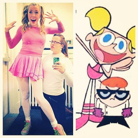 Dexter's Laboratory Dexter's Laboratory Costume, 90s Cartoon Costumes, Dexter Halloween, Halloween Costumes Pop Culture, Easy Diy Costume, Diy Costume Ideas, 90s Halloween Costumes, Dexter's Laboratory, Pop Culture Icons