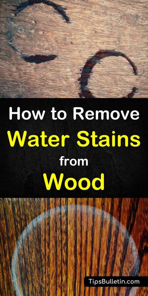 Remove Water Stains From Wood, Water Stain On Wood, Remove Water Stains, Clean Baking Pans, Cleaning Painted Walls, Glass Cooktop, Deep Cleaning Tips, Water Spots, Clean Dishwasher