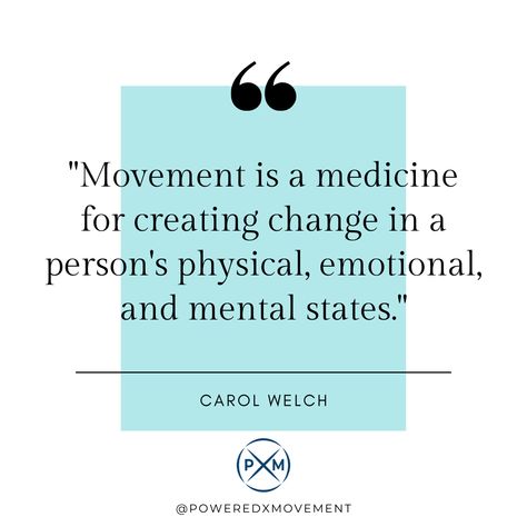 💪Movement is Medicine 🔹We've said it before and we will keep saying it! Movement is the key to emotional, physical, and mental health. 🔹You have the power to change your life through movement! There is no better time than now, so let's get moving 💯If you have been struggling with movement due to pain, reach out to us today to set up a free phone consultation! Movement Is Medicine Quote, Movement Is Life, Movement Quotes, Movement Is Medicine, Healthy Movement, Medicine Quotes, Vibrate Higher, Key Quotes, Life Wisdom